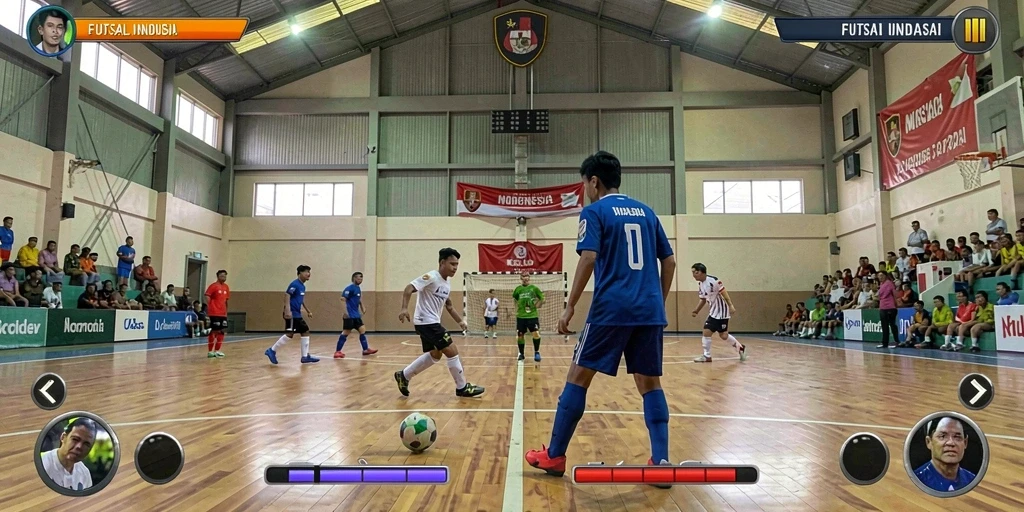 333666 - Gambaran aksi seru saat bermain level yang menantang.